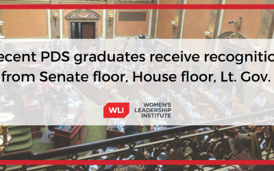 Women’s Leadership Institute recent Political Development Series graduates receive recognition from Senate floor, House floor, Lt. Gov.