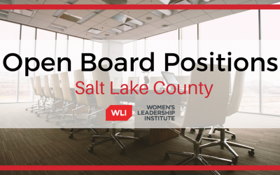 October 2019 Salt Lake County Open Board Positions
