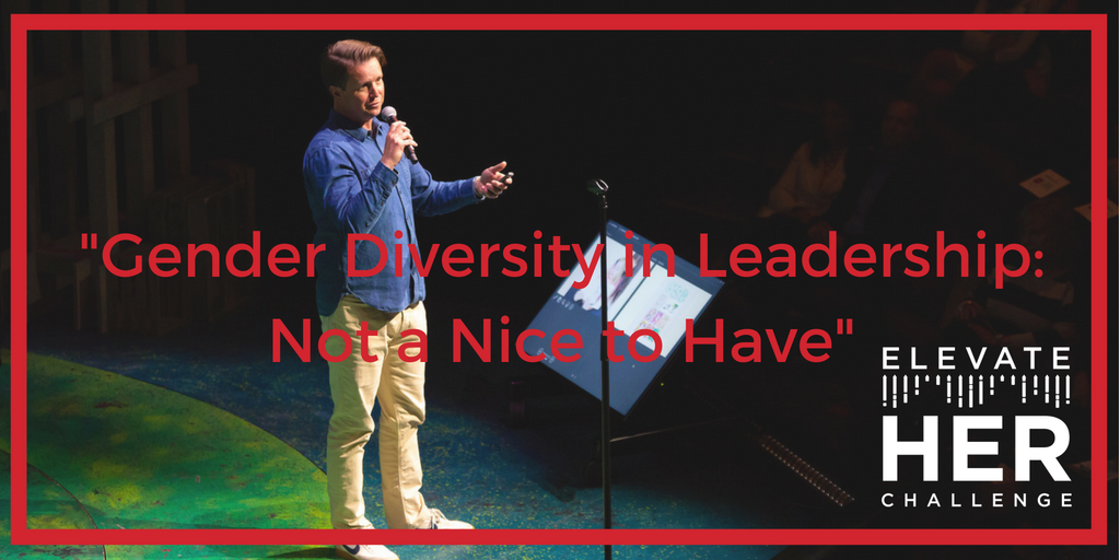 “Gender Diversity in Leadership: not a nice to have” with Nate Quigley, Chatbooks