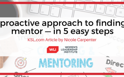 A proactive approach to finding a mentor — in 5 easy steps