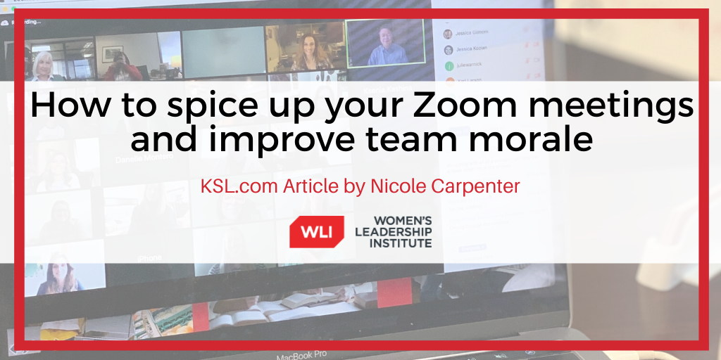 How to Spice Up Your Zoom Meetings and Improve Team Morale