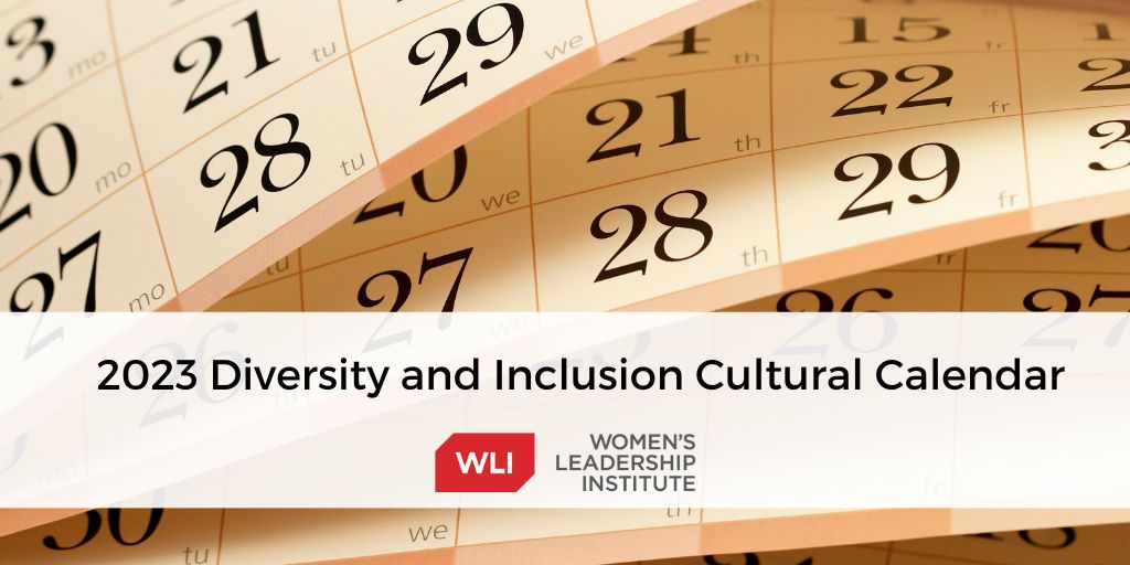 2023 Diversity And Inclusion Cultural Calendar Women s Leadership 
